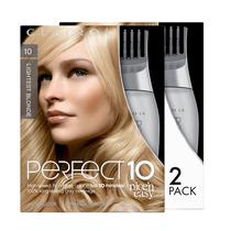 Tintura de Cabelo Clairol Nice'n Easy Perfect 10 - Loiro Claríssimo (2 Unidades)