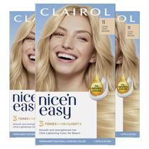 Tintura de cabelo Clairol Nice'n Easy Permanent 11 Loiro Ultra Claro