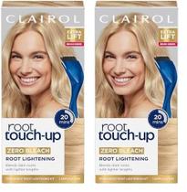 Tintura de cabelo Clairol Root Touch-Up Permanent Extra Lift, pacote com 2 unidades