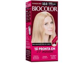 Tintura de Cabelo em Creme Biocolor Cor Louro Ultra Claro Exuberante 10.0 Tintura de Cabelo em Creme Biocolor Cor Louro Ultra Claro Exuberante 10.0