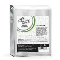 Tintura de cabelo em pó Light Mountain Natural Color the Grey 454g