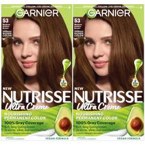 Tintura de Cabelo Garnier Nutrisse Creme - 53 Marrom Dourado Médio