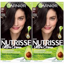 Tintura de cabelo Garnier Nutrisse Creme Nutritivo 20 Soft Black 2x Tintura de cabelo Garnier Nutrisse Creme Nutritivo 20 Soft Black 2x