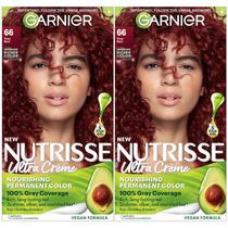 Tintura de cabelo Garnier Nutrisse Creme Nutritivo 66 True Red 2x