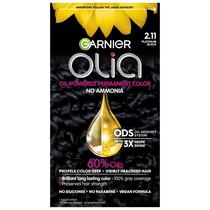 Tintura de Cabelo Garnier Olia Preto Platina Sem Amônia - 60ml