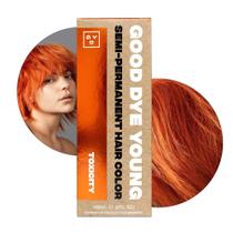 Tintura de cabelo Good Dye Young Copper Orange Semi Permanente