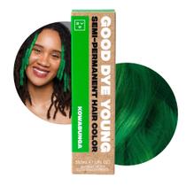 Tintura de cabelo Good Dye Young Streaks and Strands and Strands Kowabunga Green