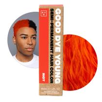 Tintura de cabelo Good Dye Young Streaks and Strands and Strands Riot Orange