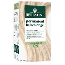 Tintura de cabelo Herbatint 10N Platinum Blonde 170 ml vegana sem amônia