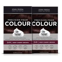 Tintura de cabelo John Frieda Precision Foam Deep Cherry Brown 3VR