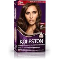 Tintura de Cabelo Koleston Creme 40 Castanho Médio Wella Tintura de Cabelo Koleston Creme 40 Castanho Médio Wella