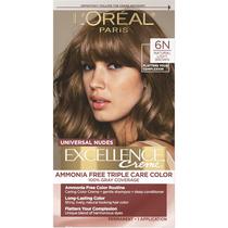 Tintura de cabelo L'Oréal Paris Excellence Universal Nudes 6N Brown Tintura de cabelo L'Oréal Paris Excellence Universal Nudes 6N Brown