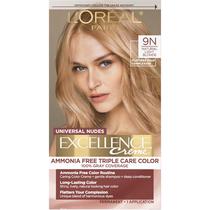 Tintura de Cabelo L'Oréal Paris Excellence Universal Nudes 9N - Louro Claro