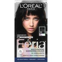Tintura de cabelo L'Oreal Paris Feria 10 Jet Black (Blackest Black)