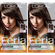 Tintura de cabelo L'Oreal Paris Feria Multifaceted Shimmering 40 Espresso Tintura de cabelo L'Oreal Paris Feria Multifaceted Shimmering 40 Espresso