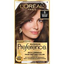 Tintura de cabelo L'Oreal Paris Superior Preference 5 Castanho Médio Tintura de cabelo L'Oreal Paris Superior Preference 5 Castanho Médio