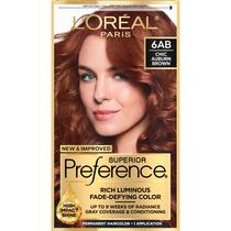 Tintura de cabelo L'Oreal Paris Superior Preference 6AB Chic Auburn
