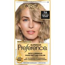 Tintura de cabelo L'Oreal Paris Superior Preference 7A Loiro Cinza Escuro