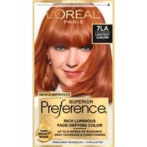 Tintura de cabelo L'Oreal Paris Superior Preference 7LA Lightest Auburn