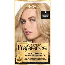 Tintura de cabelo L'Oreal Paris Superior Preference 9 Natural Blonde Tintura de cabelo L'Oreal Paris Superior Preference 9 Natural Blonde