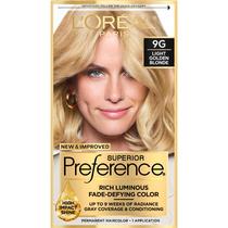 Tintura de cabelo L'Oreal Paris Superior Preference 9G Dourado Claro