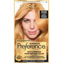 Tintura de Cabelo L'Oréal Paris Superior Preference 9GR - Dourado Claro