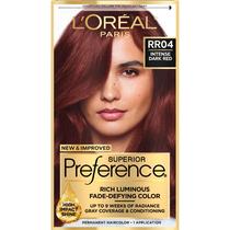 Tintura de cabelo L'Oreal Paris Superior Preference RR-04 Vermelho escuro Tintura de cabelo L'Oreal Paris Superior Preference RR-04 Vermelho escuro