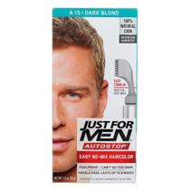 Tintura de Cabelo Masculina AutoStop Dark Blond A-15 (2x60ml) Tintura de Cabelo Masculina AutoStop Dark Blond A-15 (2x60ml)