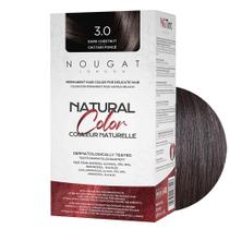 Tintura de cabelo NOUGAT Dark Chestnut Natural Permanente+Máscara de cabelo Tintura de cabelo NOUGAT Dark Chestnut Natural Permanente+Máscara de cabelo
