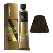 Tintura de cabelo permanente Goldwell Nectaya, 6N loiro escu