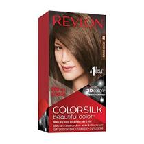 Tintura de cabelo Revlon ColorSilk Beautiful Color Marrom Médio x2 Tintura de cabelo Revlon ColorSilk Beautiful Color Marrom Médio x2