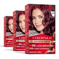 Tintura de cabelo Revlon ColorSilk com Bond Repair Complex 48 Burgundy Tintura de cabelo Revlon ColorSilk com Bond Repair Complex 48 Burgundy
