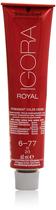 Tintura de cabelo Schwarzkopf Igora Royal 6-77 Cobre loiro escuro Tintura de cabelo Schwarzkopf Igora Royal 6-77 Cobre loiro escuro