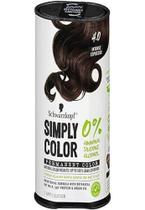 Tintura de cabelo Schwarzkopf Simply Color Intense Espresso 4.0