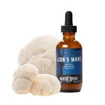 Tintura de cogumelo orgânico de crina de leão North Spore 60 ml