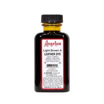 Tintura de couro Angelus Light Brown 90 ml à base de álcool