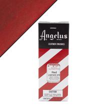 Tintura de couro Angelus vermelha 90 ml com pinça de lã