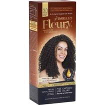 Tintura Fleury 3.0 Castanho Escuro - Embelleze Tintura Fleury 3.0 Castanho Escuro - Embelleze