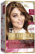 Tintura Imédia Excellence Creme L'Oréal 6.7 Chocolate Puro