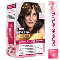 Tintura Imedia Excellence Creme N4 Castanho Natural