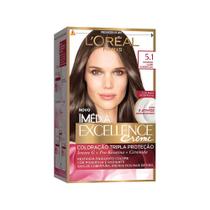 Tintura Imédia Exellence 5.1 Castanho Claro Acinzentado