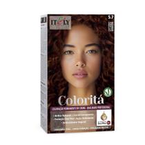 Tintura Itely Colorita 5.7 Castanho Claro Marrom