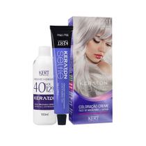 Tintura Keraton Selfie 12.11 Louro Especial Cinza Intenso
