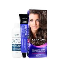 Tintura Keraton Selfie 6.1 Louro Escuro Cinza Tintura Keraton Selfie 6.1 Louro Escuro Cinza