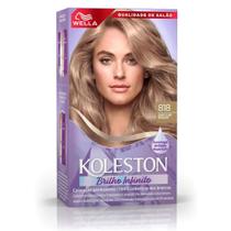 Tintura Koleston Brilho Infinito Louro Claro Perolado 818