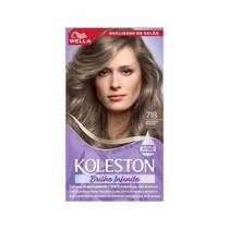 Tintura Koleston Brilho Intenso Louro Médio Perolado 718 Tintura Koleston Brilho Intenso Louro Médio Perolado 718