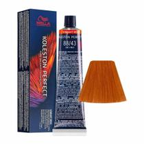 Tintura Koleston Perfect Me+ 88/43 Loiro Cobre Dourado Claro Intenso 60 ml Wella