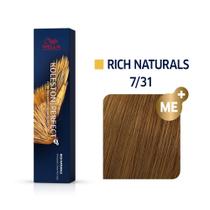 Tintura Koleston Perfect Me+ Rich Naturals 7/31 Louro Médio Dourado Cinza 60 ml Wella