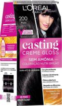 Tintura L'oreal Casting Creme Gloss 200 Preto Tintura L'oreal Casting Creme Gloss 200 Preto