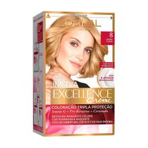 Tintura L'Oreal Imedia Excellence Creme Nº 8 Louro Claro